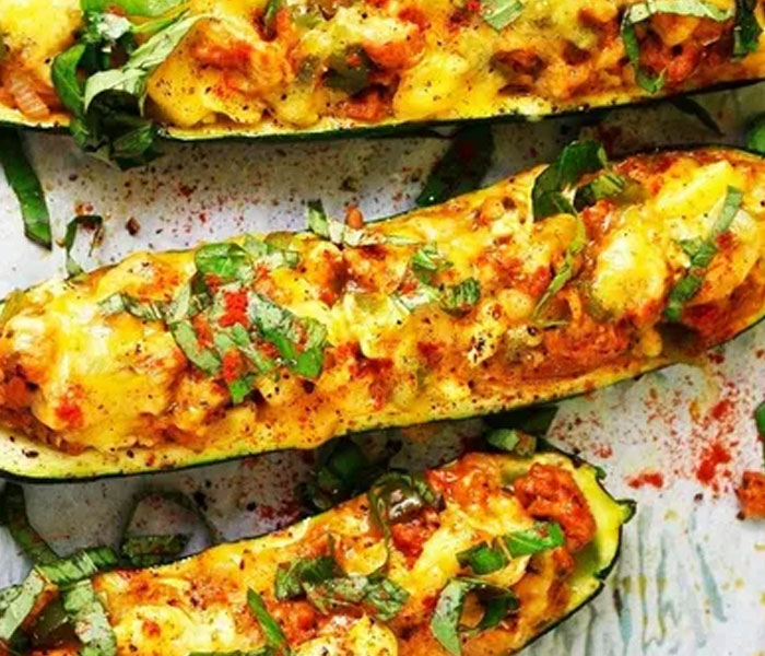 Фото Кабачок фаршированный 